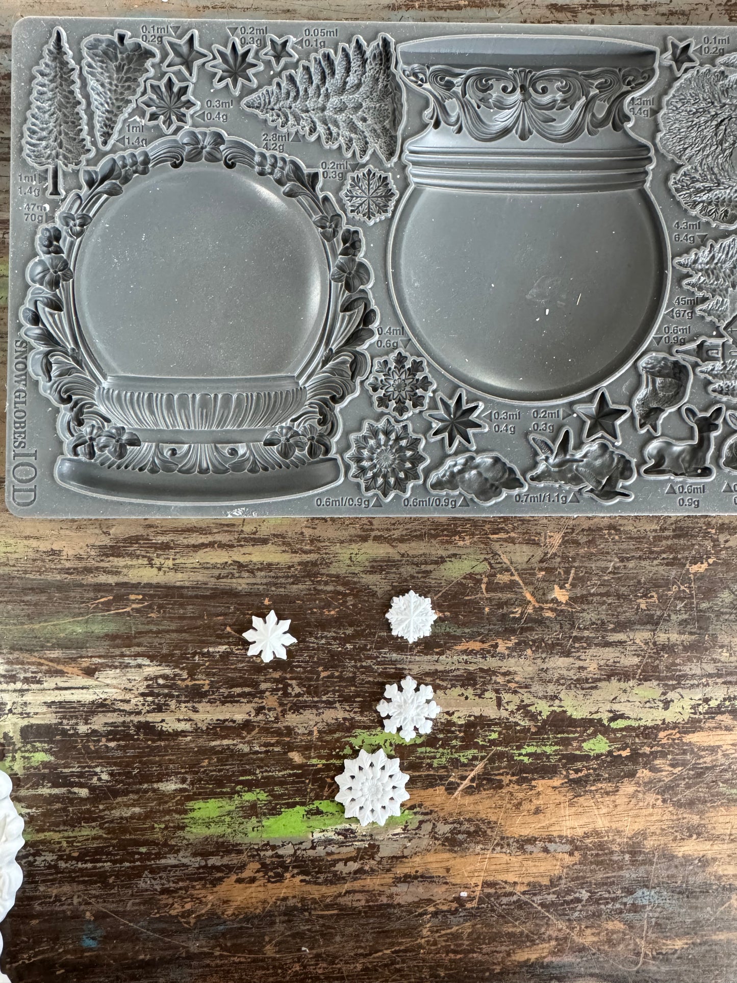 Snow Globe Resin Castings