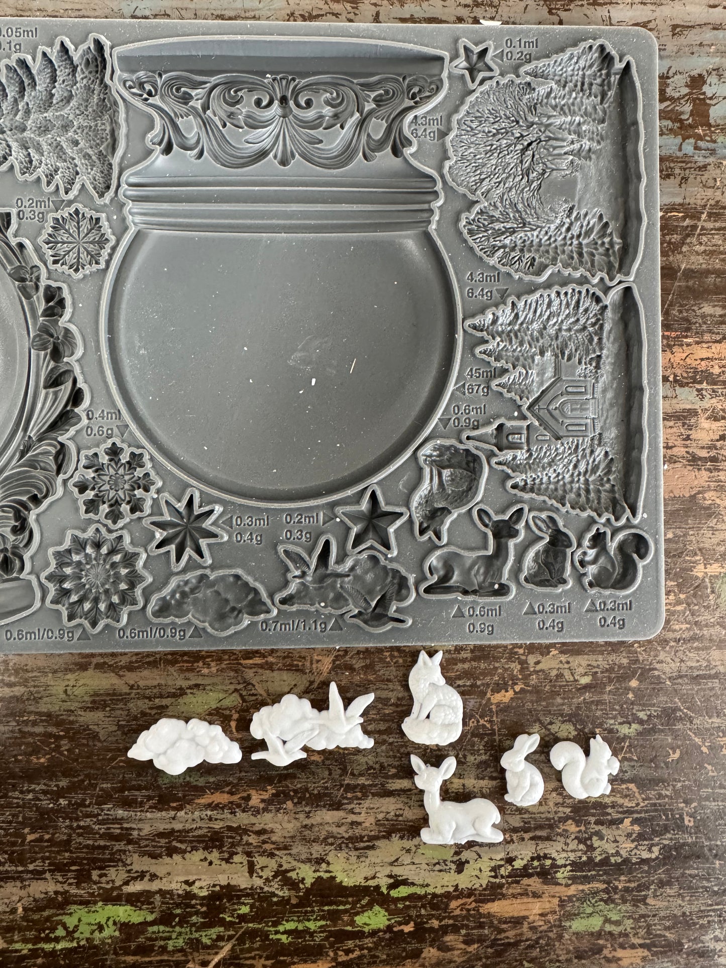 Snow Globe Resin Castings