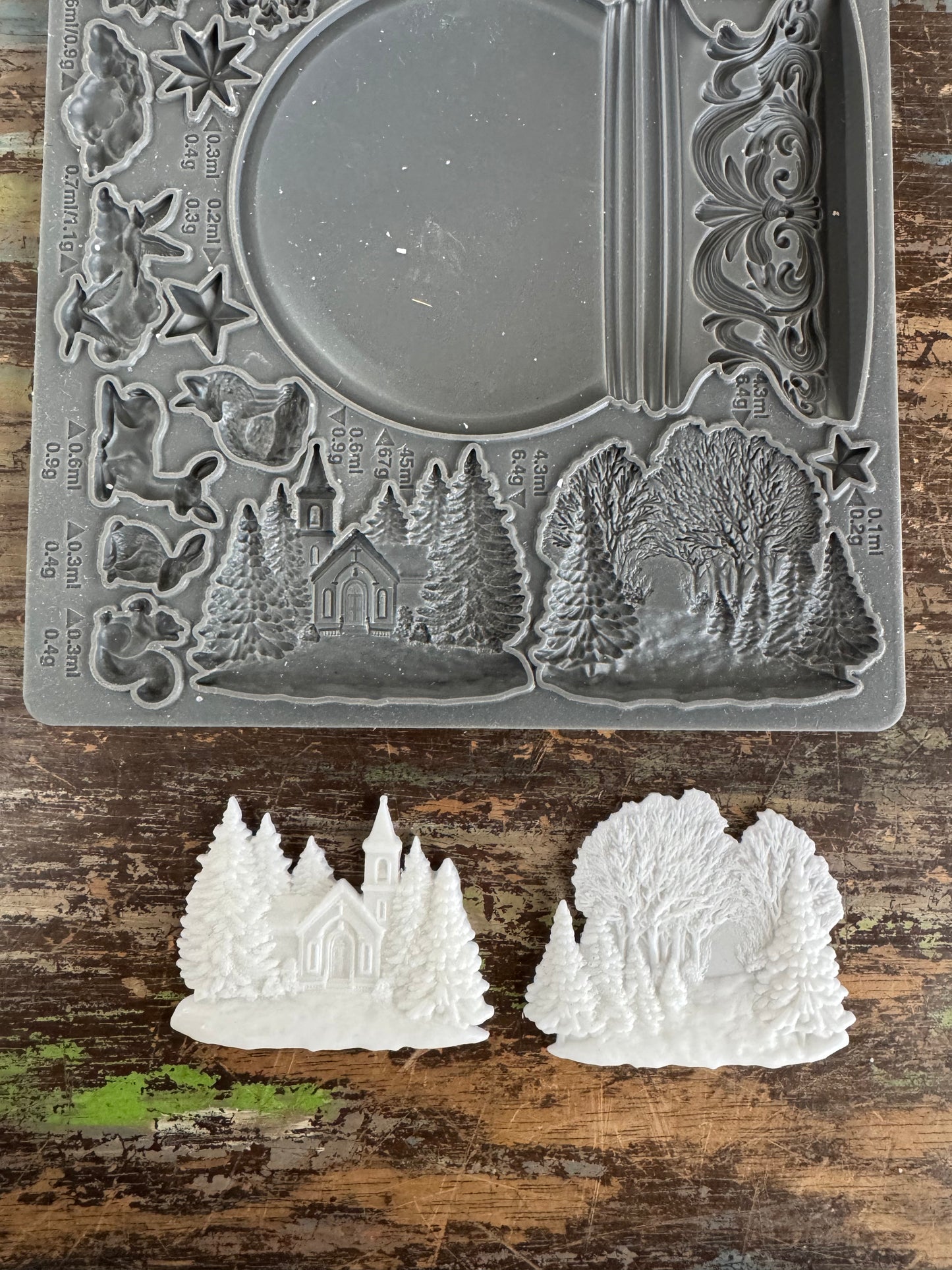 Snow Globe Resin Castings