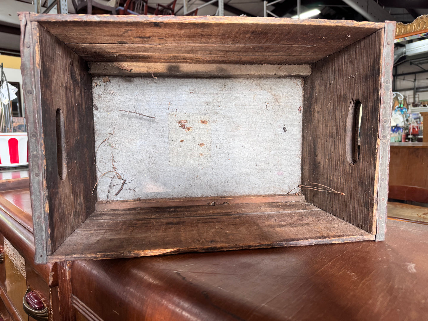 Vintage Wood Schlitz Beer Crate
