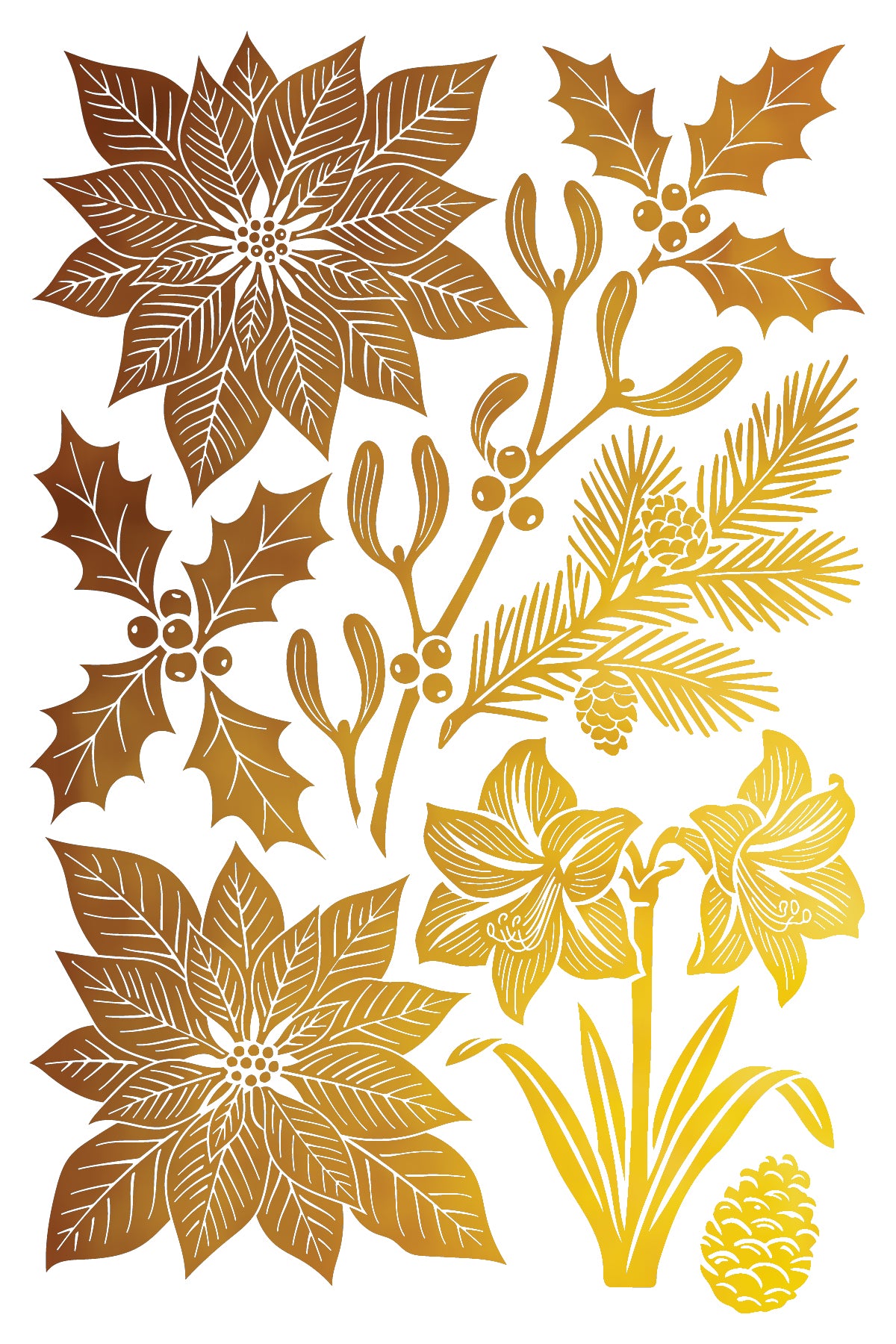 Angels Sing Foil Transfer 2026 Iron Orchid Designs Holiday Collection