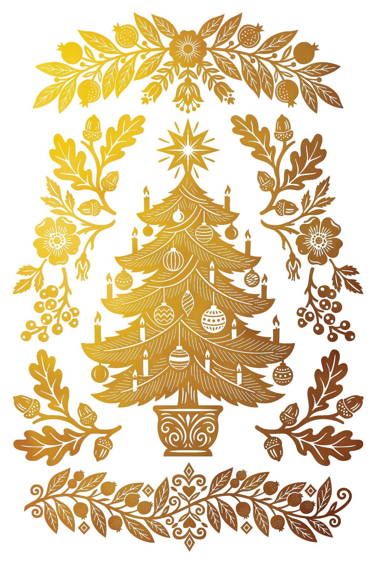 Angels Sing Foil Transfer 2026 Iron Orchid Designs Holiday Collection