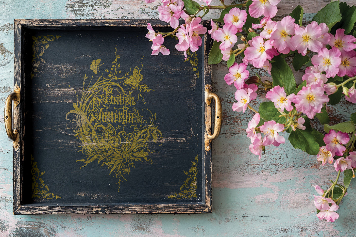 Anthenaeum Iron Orchid Designs Foil Transfer set