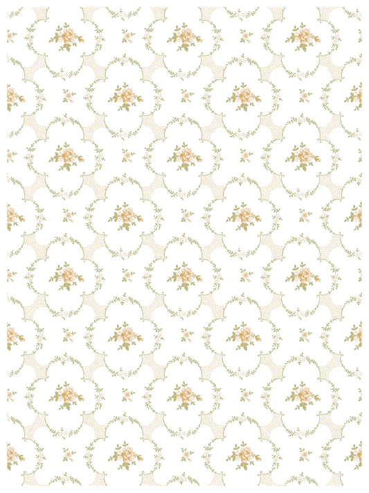 Alfred Peats and Co. Iron Orchid Designs Paint Inlay