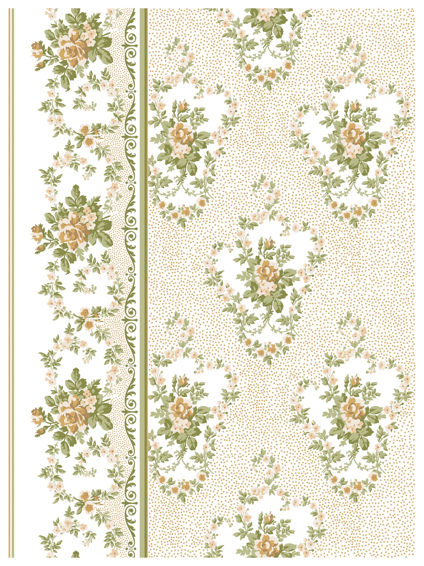 Alfred Peats and Co. Iron Orchid Designs Paint Inlay