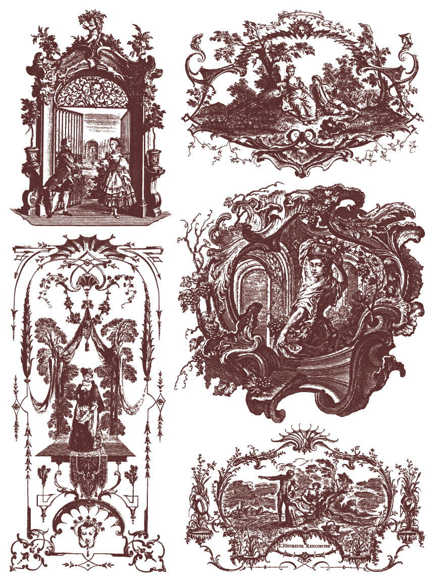 Hameau de la Reine Paint Inlay Iron Orchid Designs 2026 Spring Collection