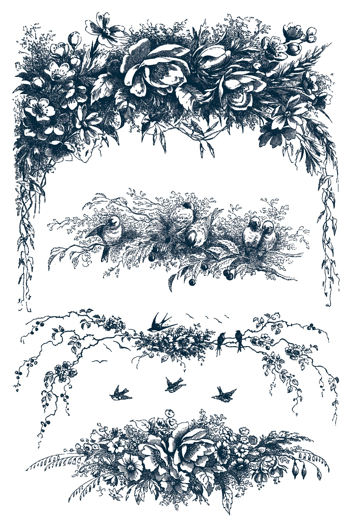 Little Lark Iron Orchid Designs Paint Inlay