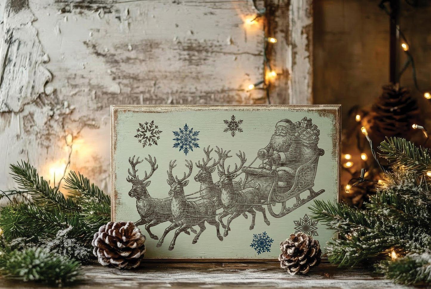 The North Pole Paint Inlay 2026 Iron Orchid Designs Holiday Collection