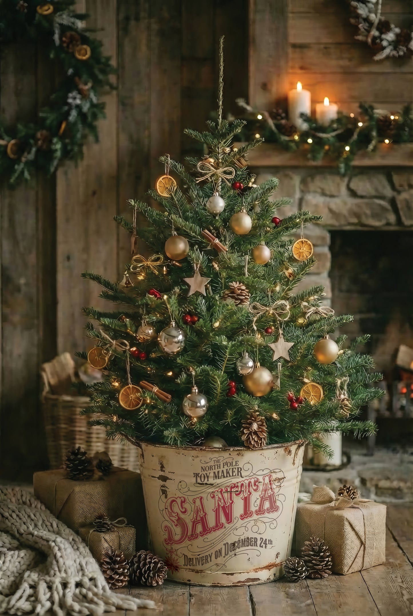 The North Pole Paint Inlay 2026 Iron Orchid Designs Holiday Collection