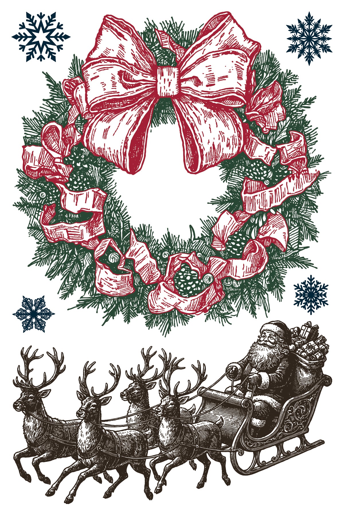 The North Pole Paint Inlay 2026 Iron Orchid Designs Holiday Collection