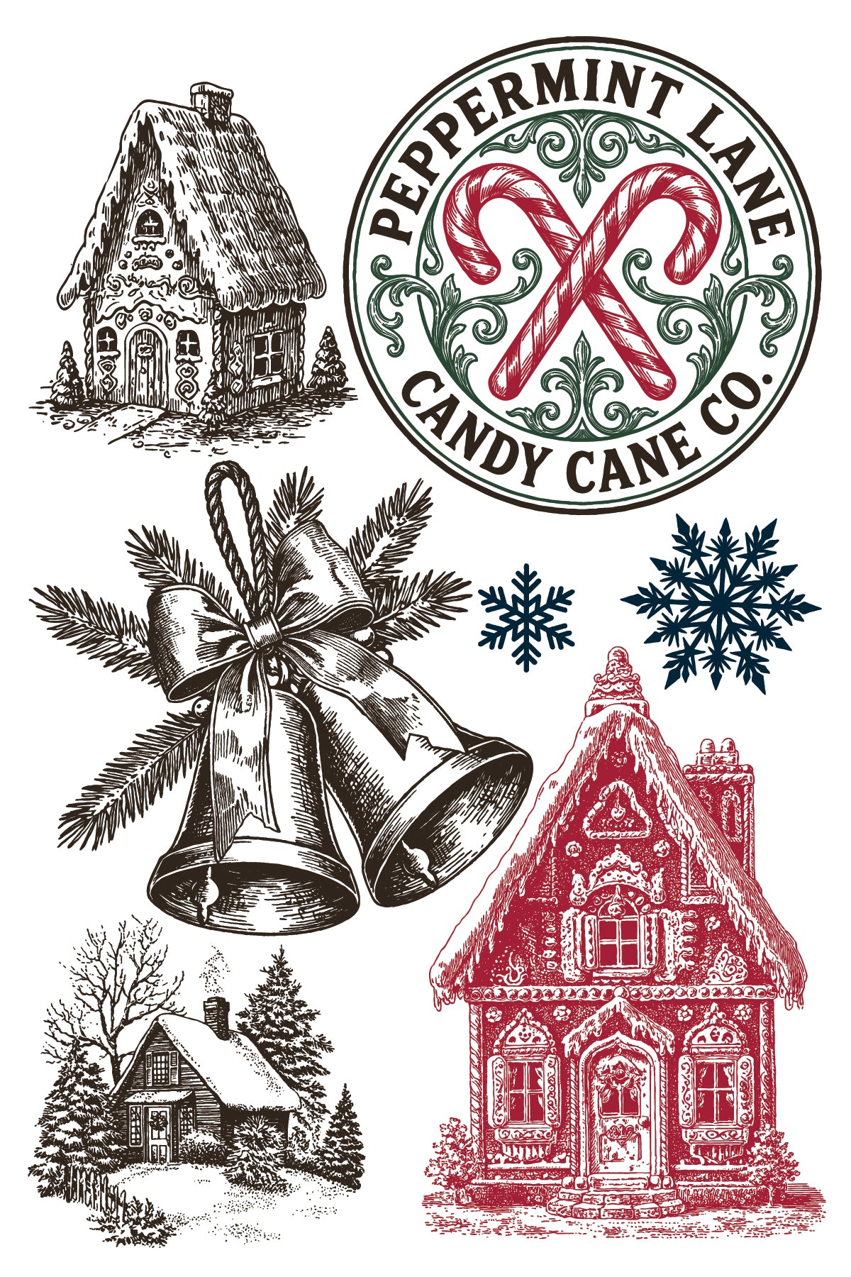 The North Pole Paint Inlay 2026 Iron Orchid Designs Holiday Collection