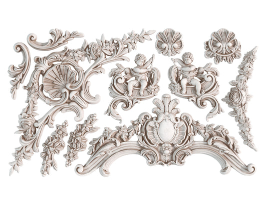 Cadre Iron Orchid Designs Mould Set