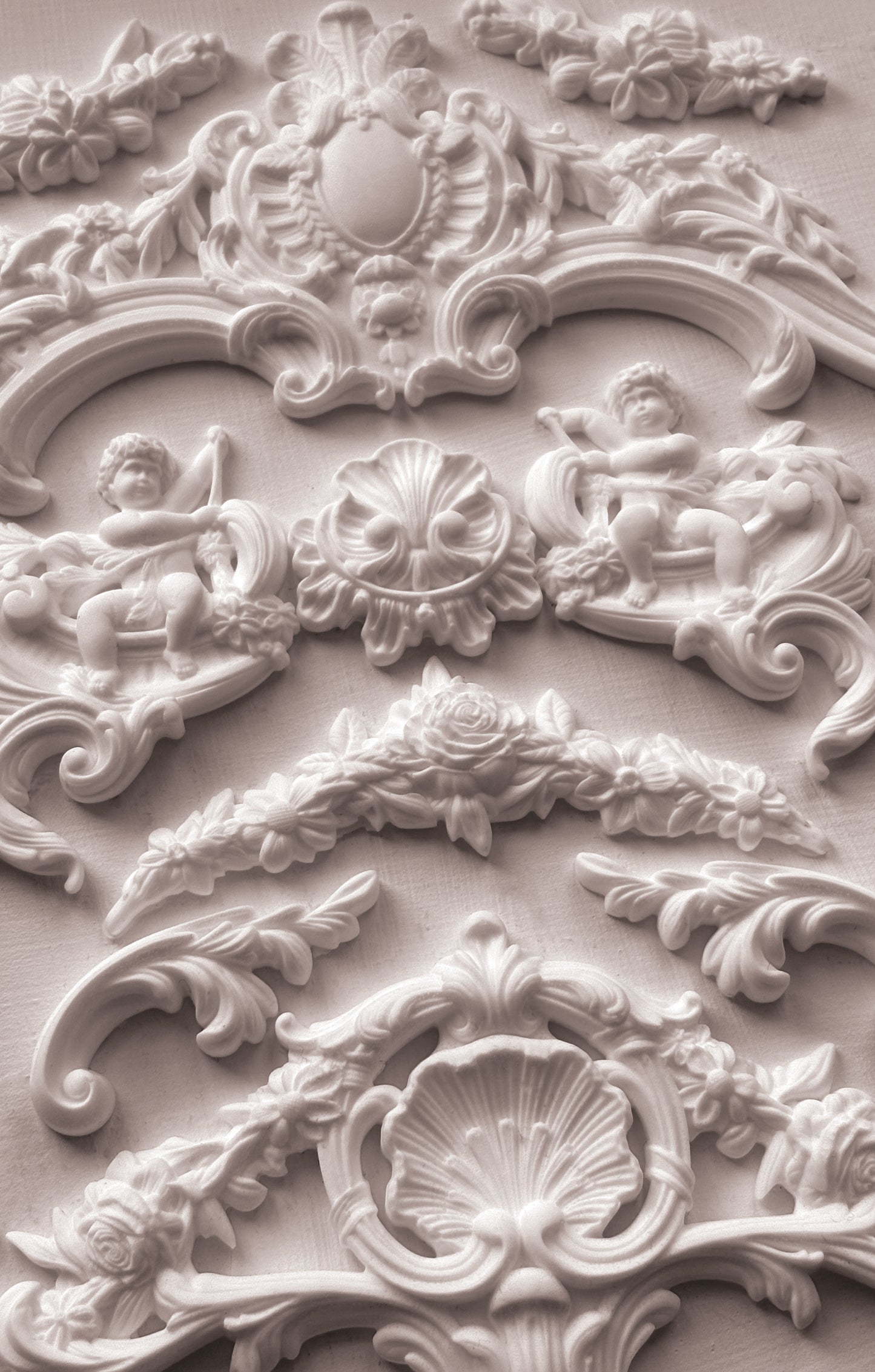Cadre Iron Orchid Designs Mould Set