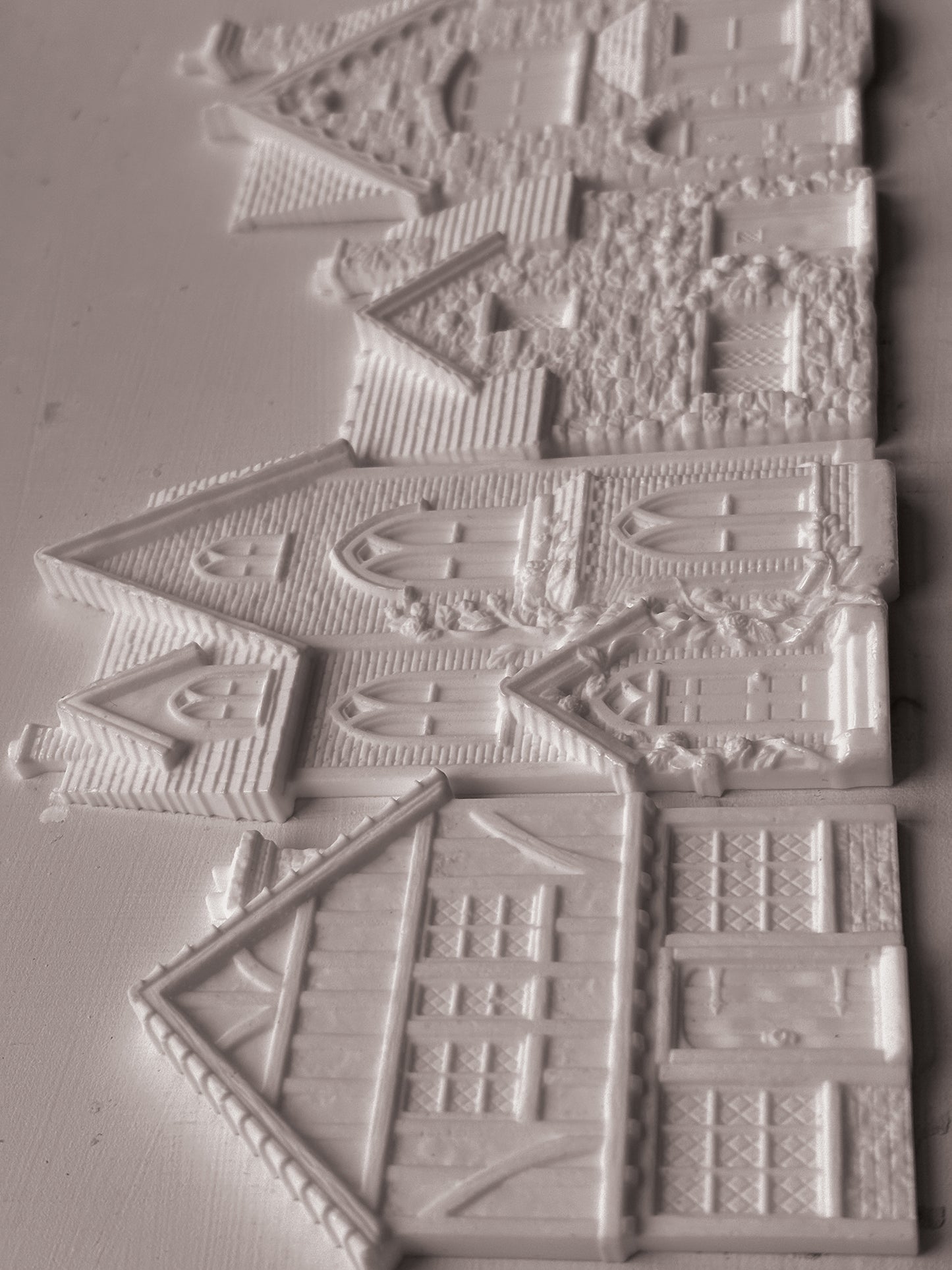 Charlbury Lane Mould 2026 Iron Orchid Designs Holiday Collection