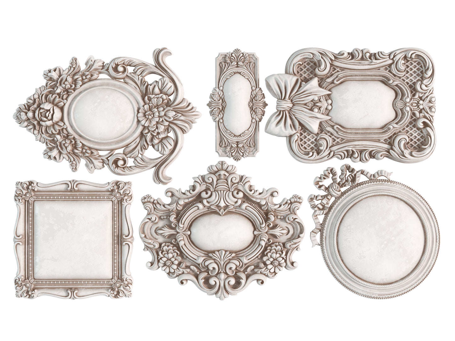 Frames 3 Iron Orchid Designs Mould Set