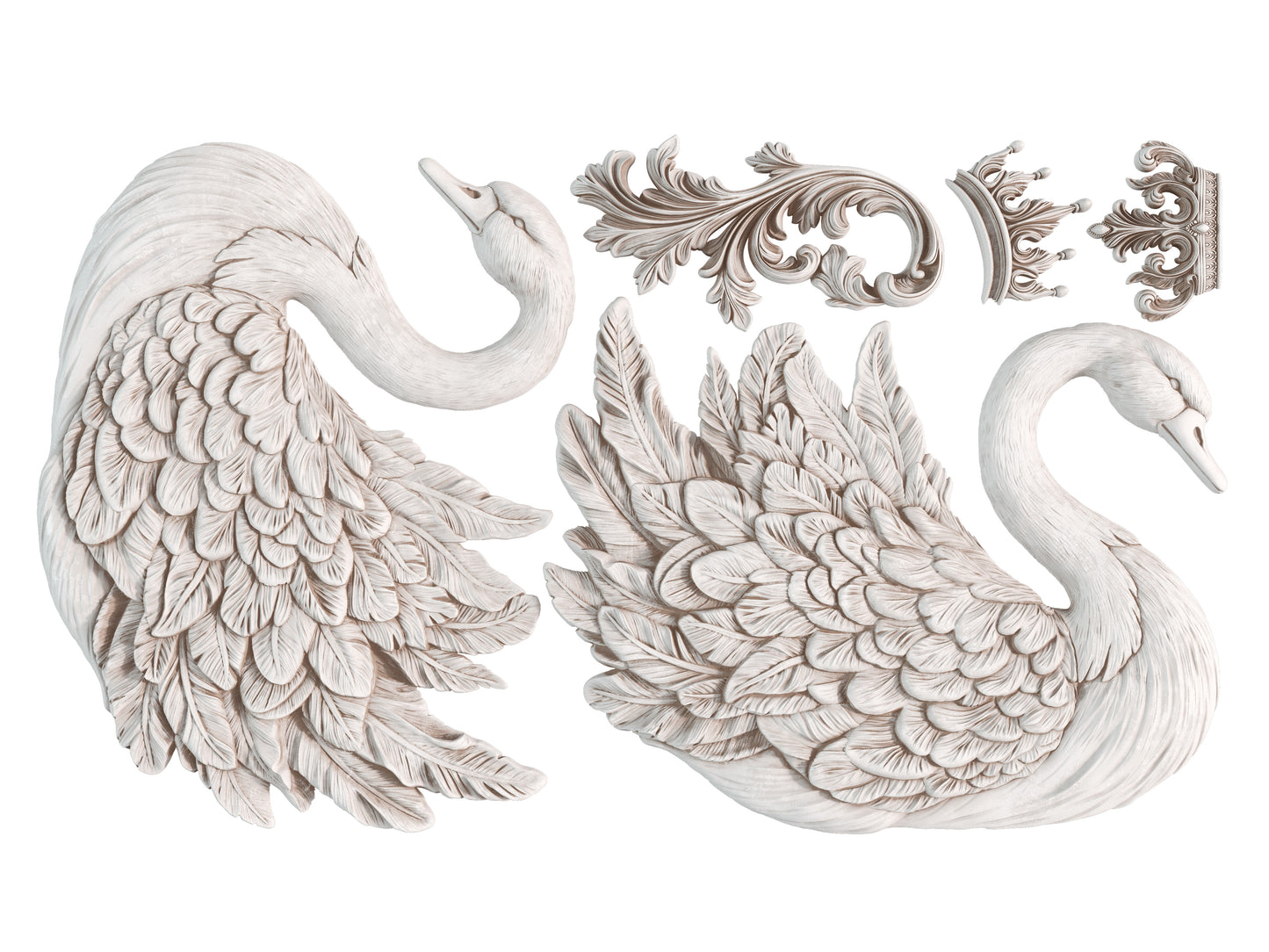 Swans Iron Orchid Designs Mould Set