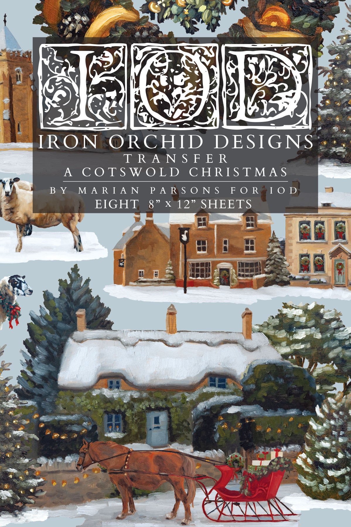 Transfer Bundle 2026 Iron Orchid Designs Winter Collection