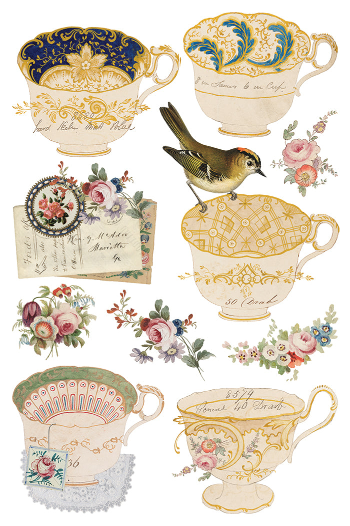 The Belgravia Iron Orchid Designs Transfer Set