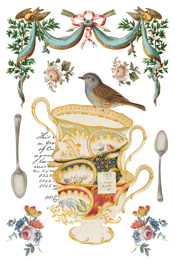 The Belgravia Iron Orchid Designs Transfer Set