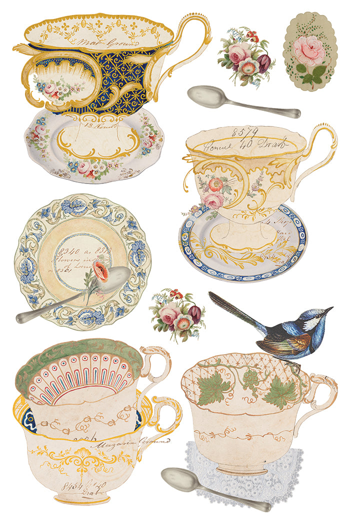 The Belgravia Iron Orchid Designs Transfer Set