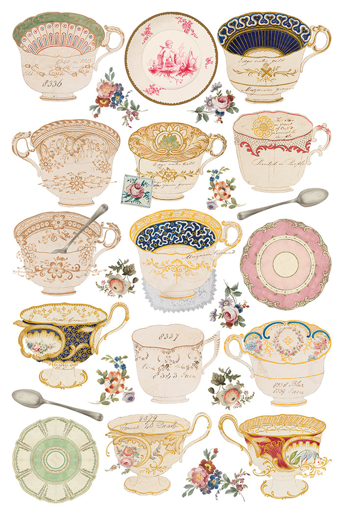 The Belgravia Iron Orchid Designs Transfer Set