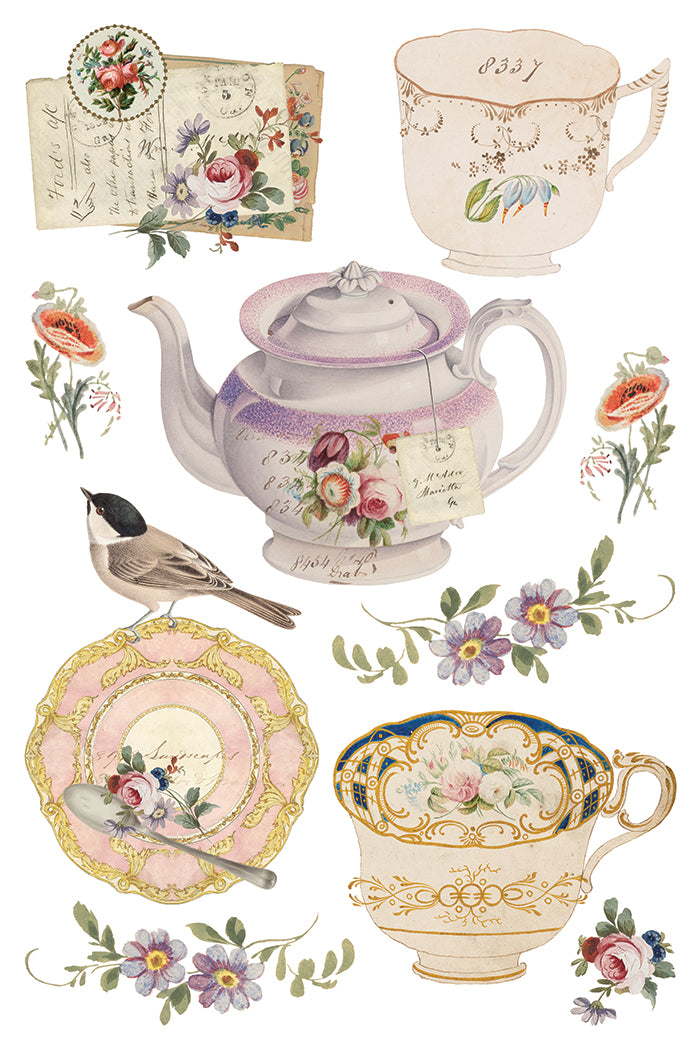 The Belgravia Iron Orchid Designs Transfer Set