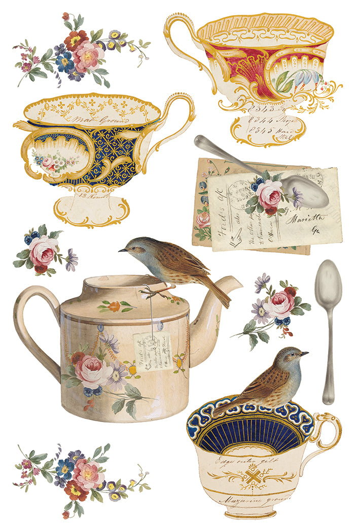 The Belgravia Iron Orchid Designs Transfer Set