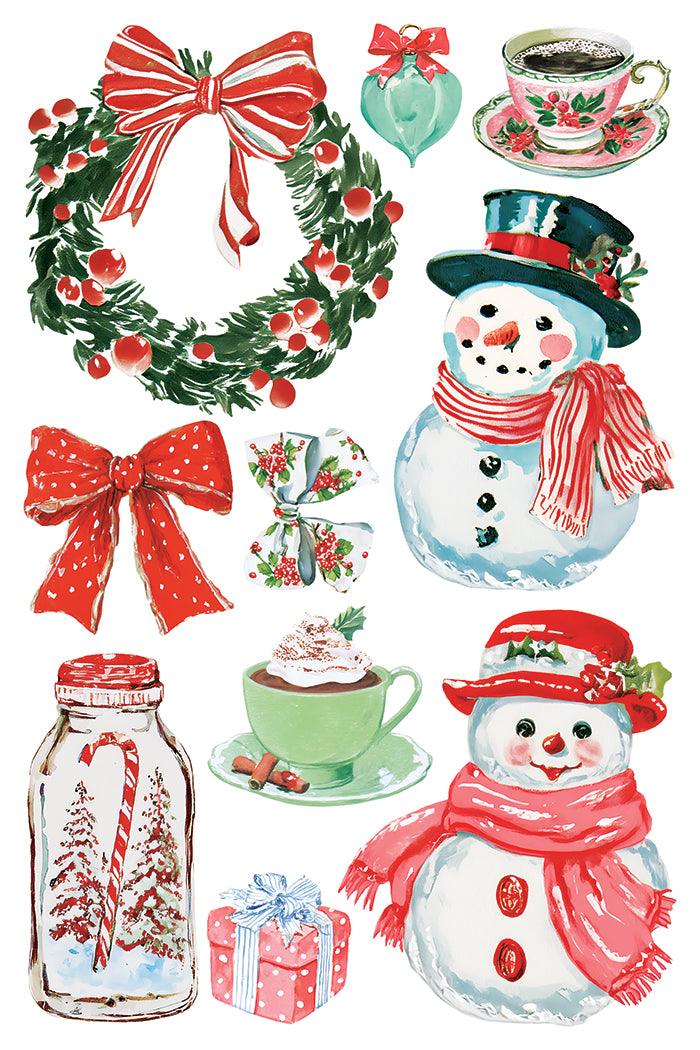 Darling Holiday Transfer 2026 Iron Orchid Designs Holiday Collection
