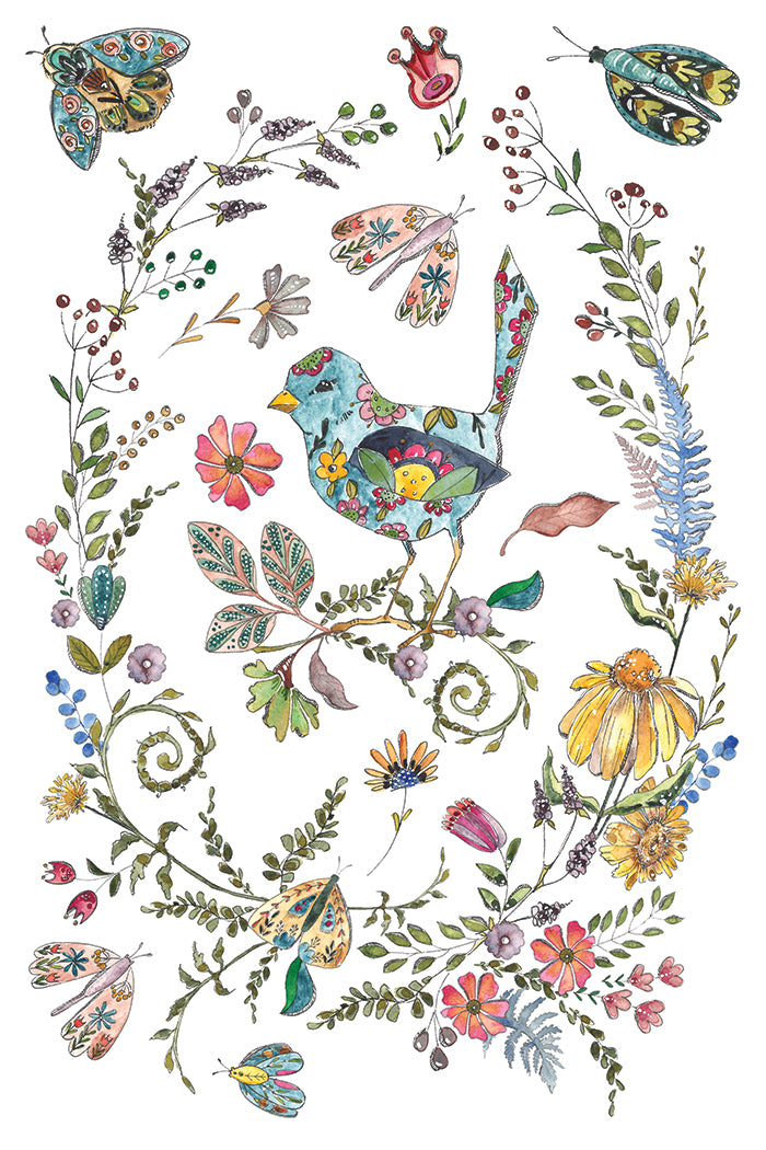 Fern Fables Iron Orchid Designs Transfer Set