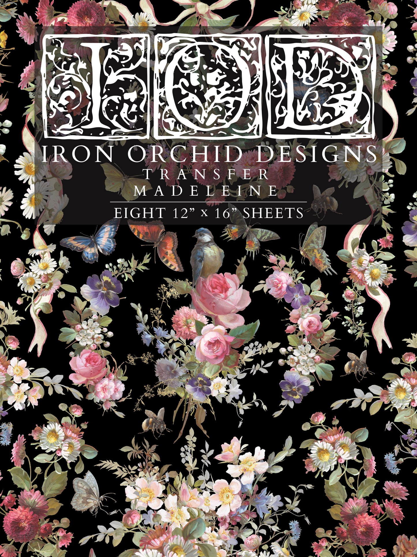 Madeleine Transfer Iron Orchid Designs 2026 Spring Collection