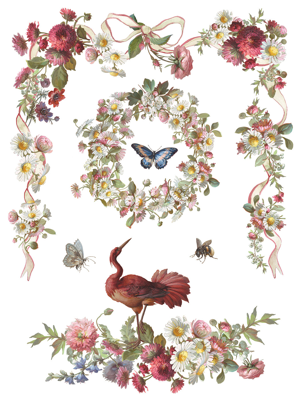 Madeleine Transfer Iron Orchid Designs 2026 Spring Collection