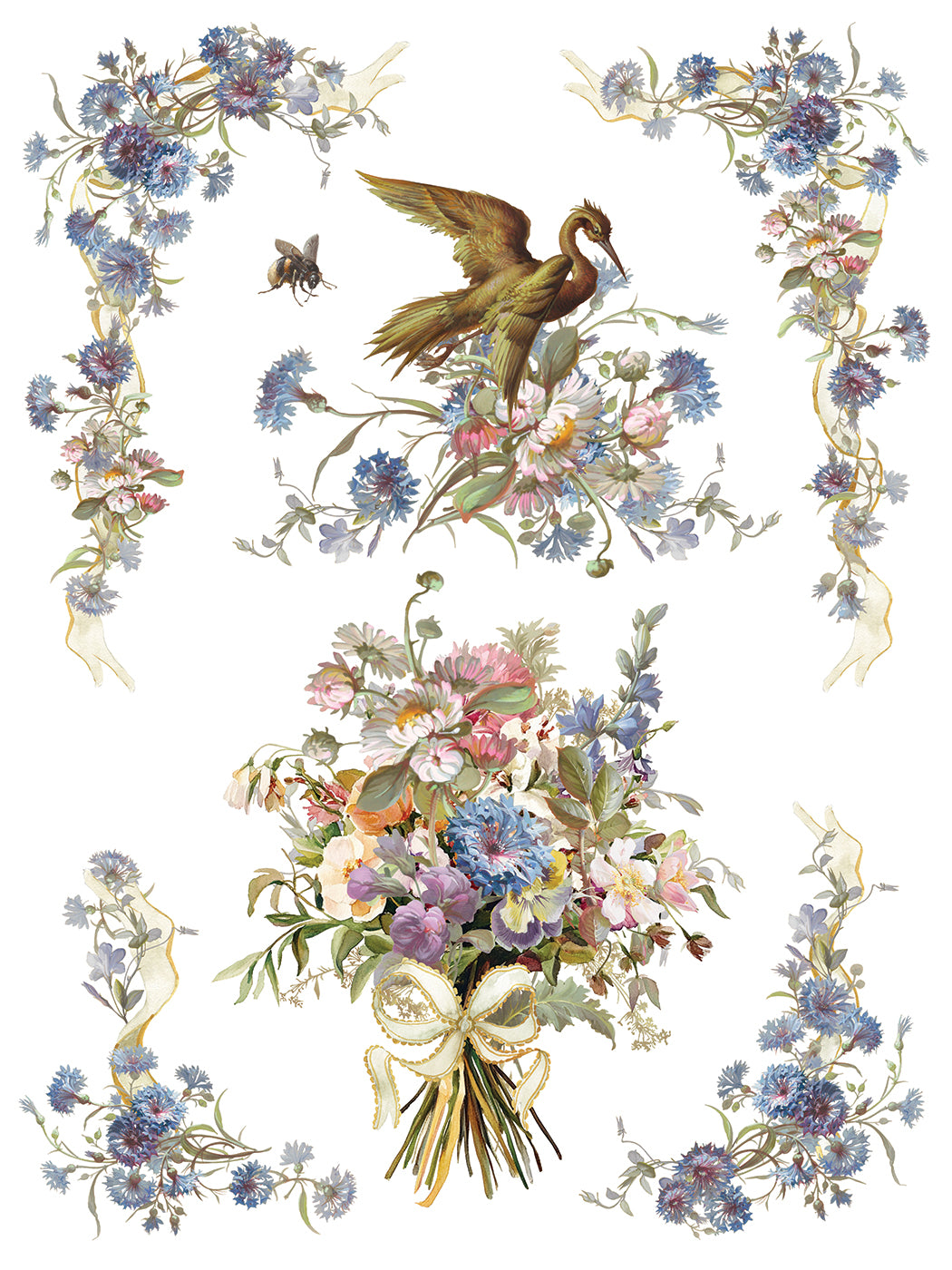 Madeleine Transfer Iron Orchid Designs 2026 Spring Collection