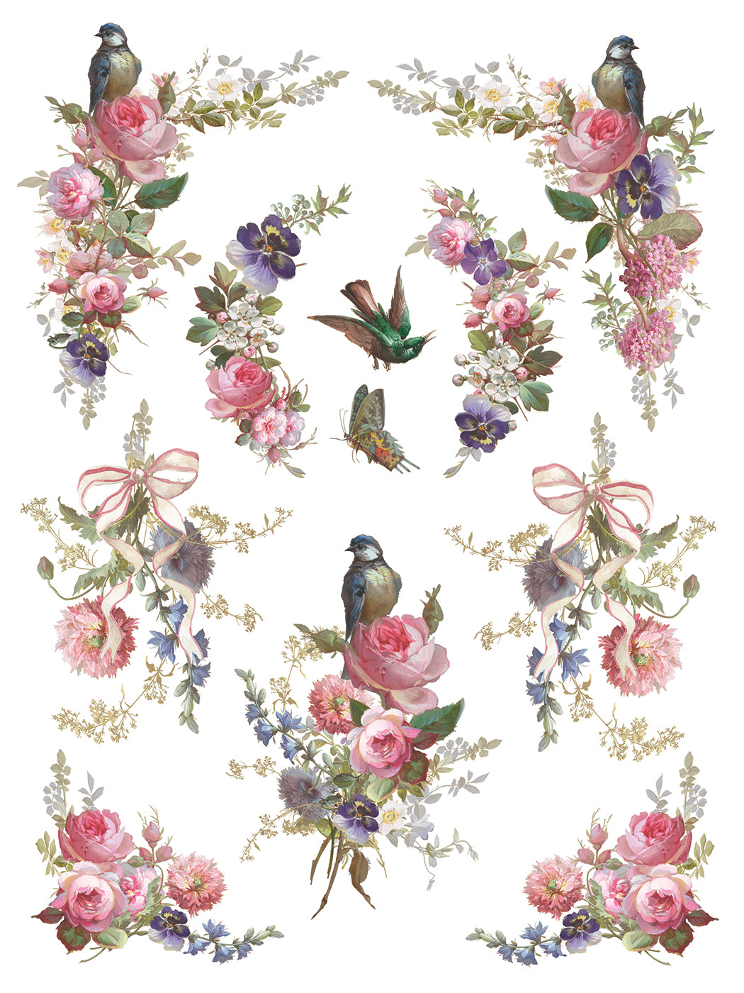 Madeleine Transfer Iron Orchid Designs 2026 Spring Collection