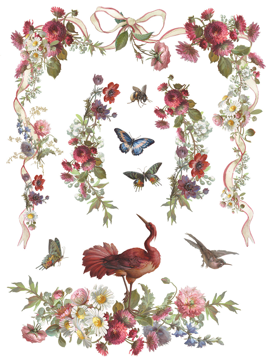 Madeleine Transfer Iron Orchid Designs 2026 Spring Collection