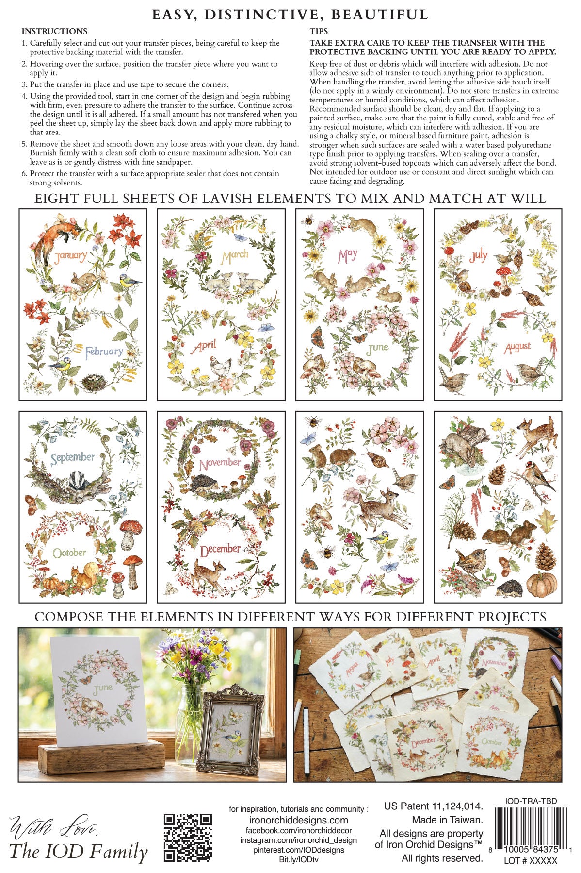 The Bramblewood Diaries Transfer 2026 Iron Orchid Designs Holiday Collection