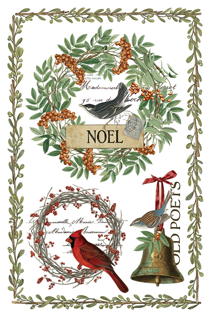 Winter's Calling Transfer 2026 Iron Orchid Designs Holiday Collection