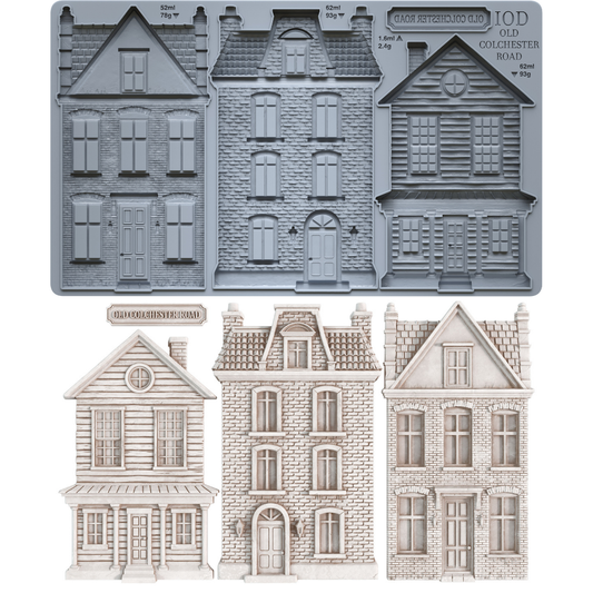 Old Colchester Road Mould 2026 Iron Orchid Designs Holiday Collection