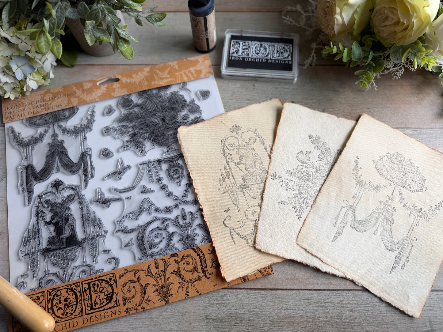 Palais des Fleurs Stamp Set Iron Orchid Designs 2026 Spring Collection