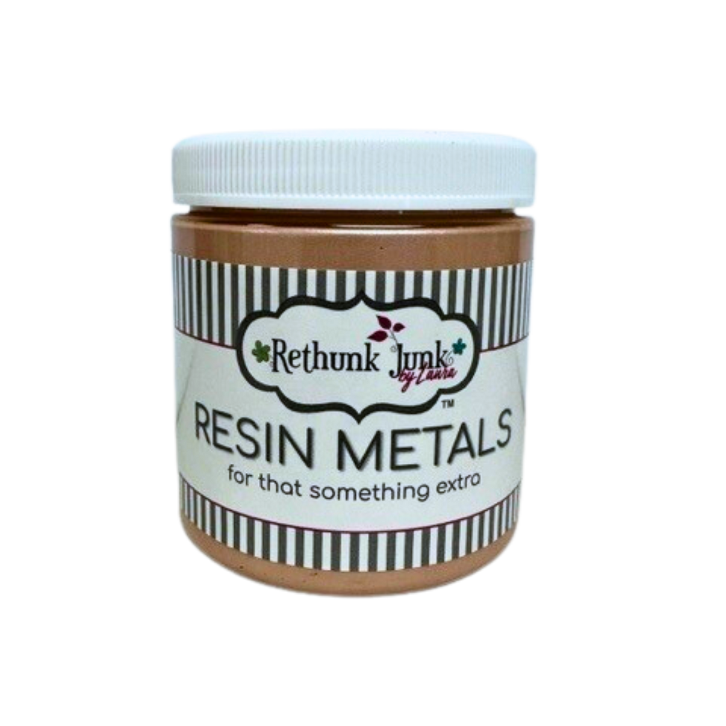 Resin Metals Rose Gold Rethunk Junk Paint by Laura