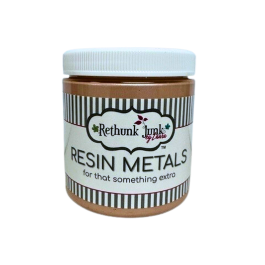 Resin Metals Rose Gold Rethunk Junk Paint by Laura