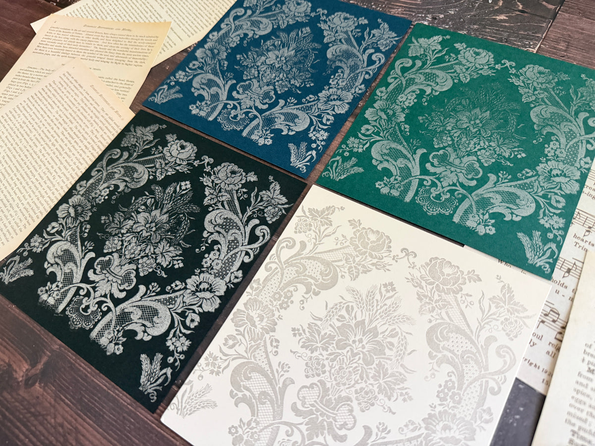 Silver Sparkle Iron Orchid Designs Ink Pad Refill
