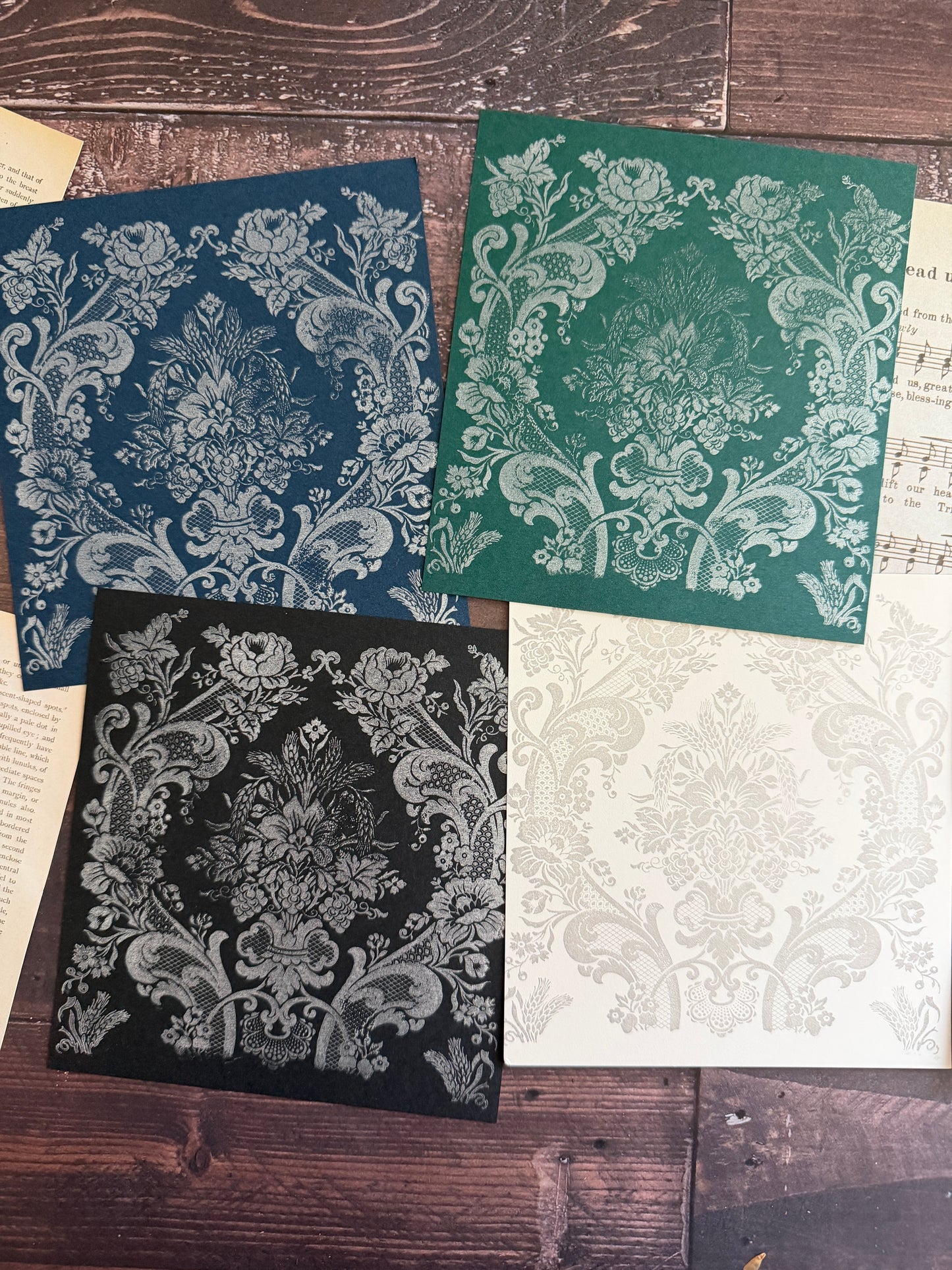 Silver Sparkle Iron Orchid Designs Ink Pad Refill