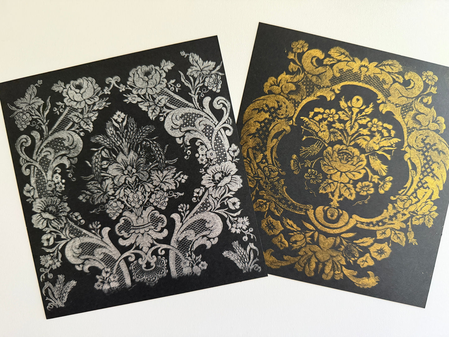 Silver Sparkle Iron Orchid Designs Decor Ink Pad
