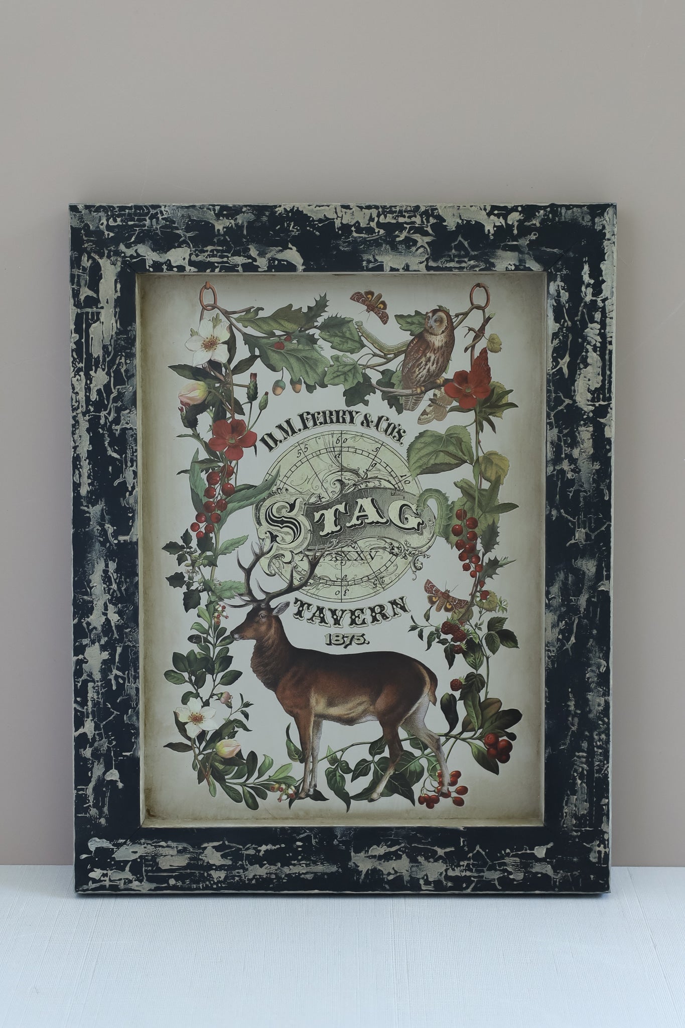Stag Tavern Transfer 2026 Iron Orchid Designs Holiday Collection