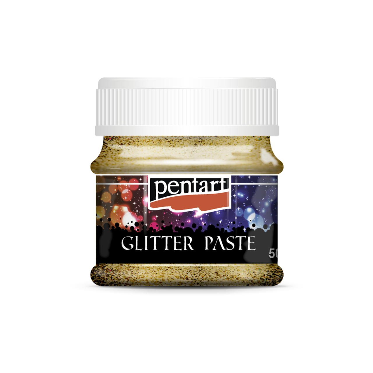 Pentart Glitter Paste Fine Gold 50 ml