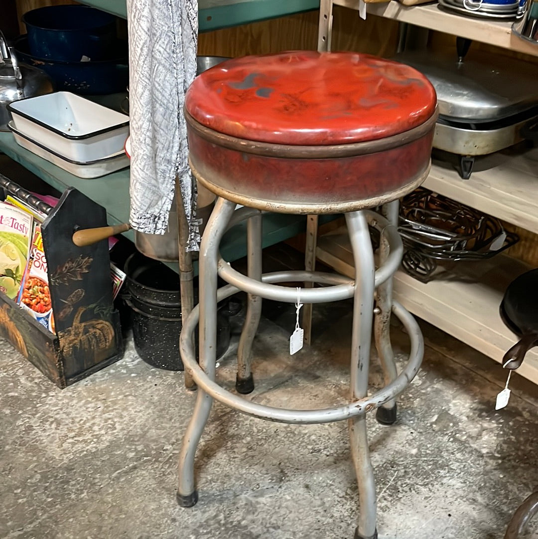 Vintage Soda Shop Stool