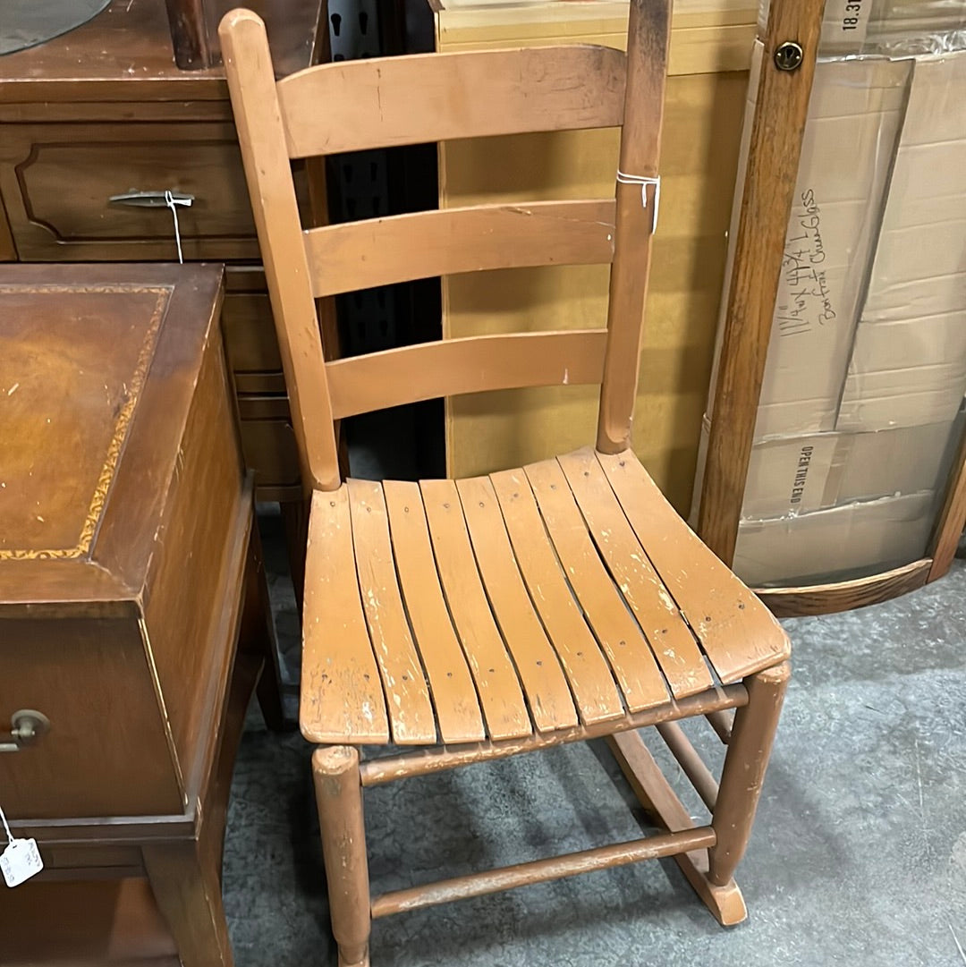 Vintage Small Shaker Style Rocking Chair