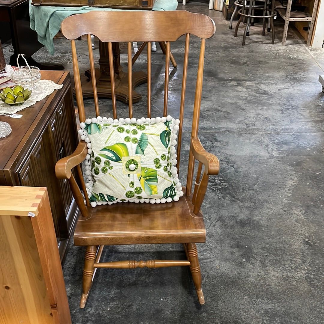 Vintage Oak Rocking Chair