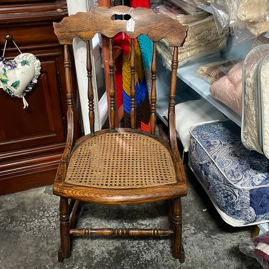 Children’s Cane Rocker