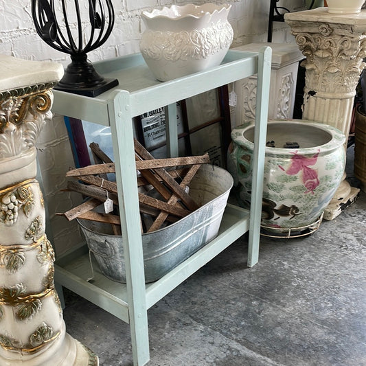 Wooden Two Tier Plant Stand